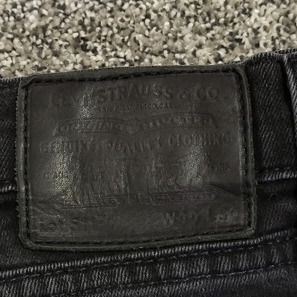 Levi's Premium 511 Black Label Red Tag Size W40 D… - image 4